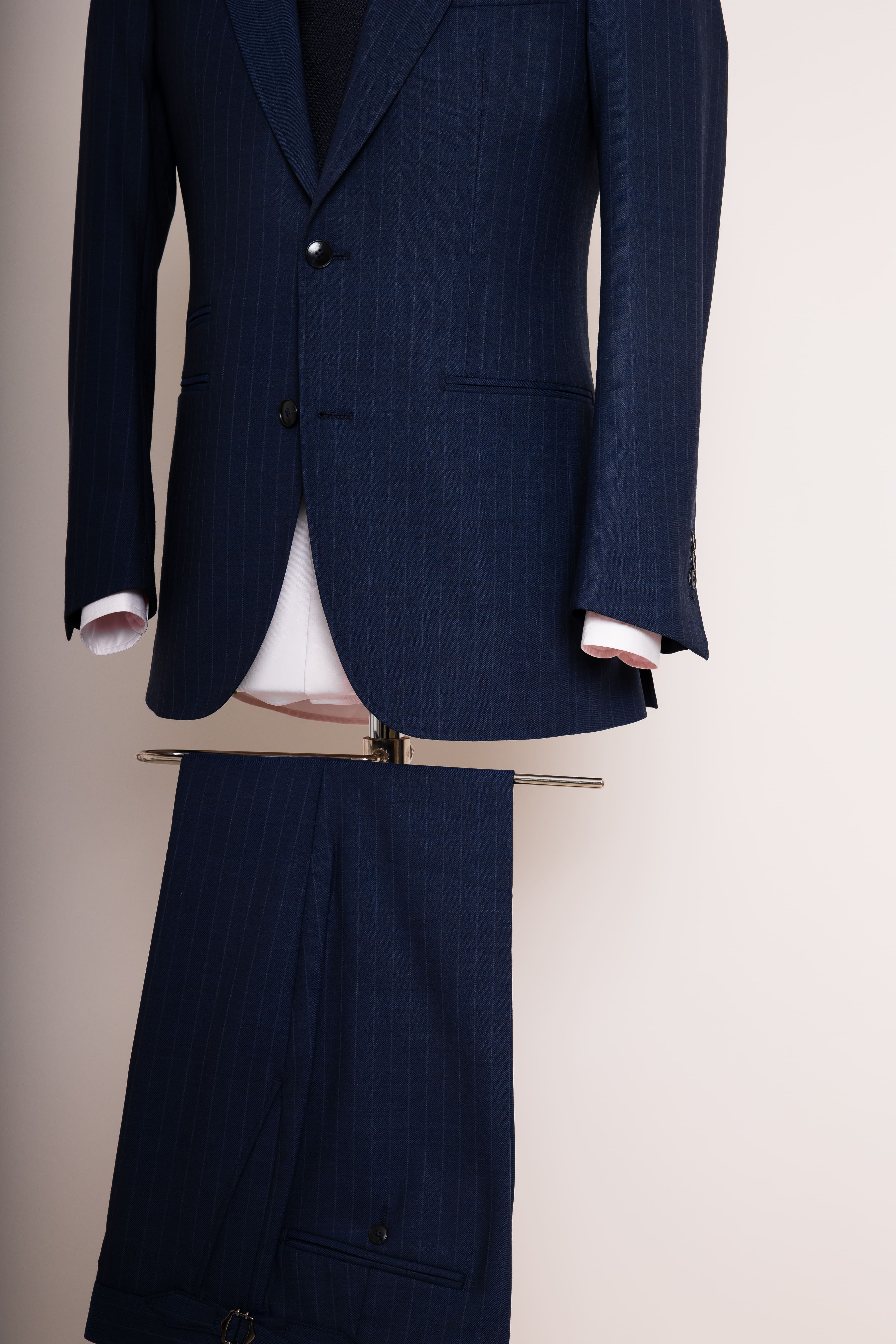 Anzug Blueprint Stripes blau Hose