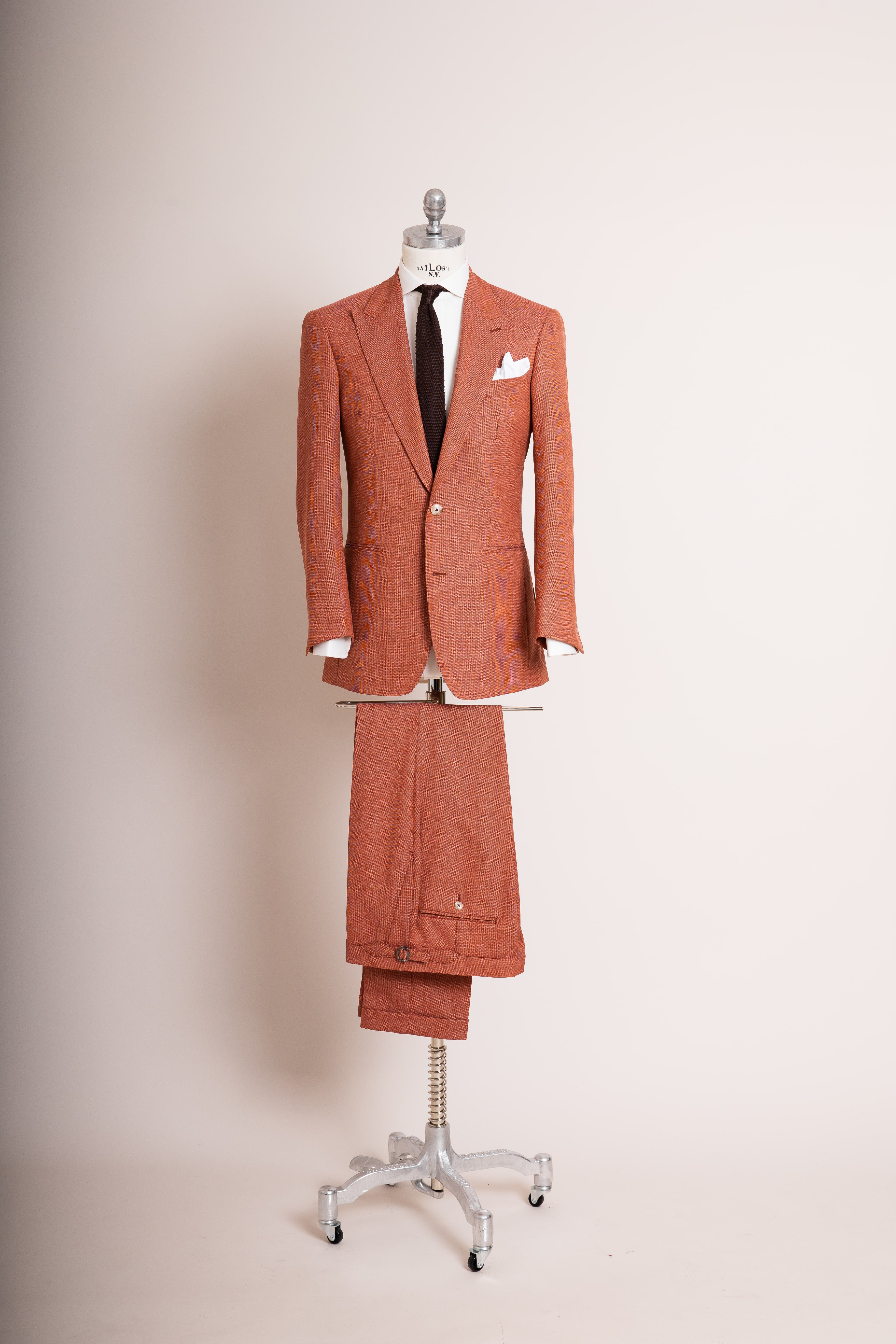 Anzug Fresco Sorrento orange Komplettansicht