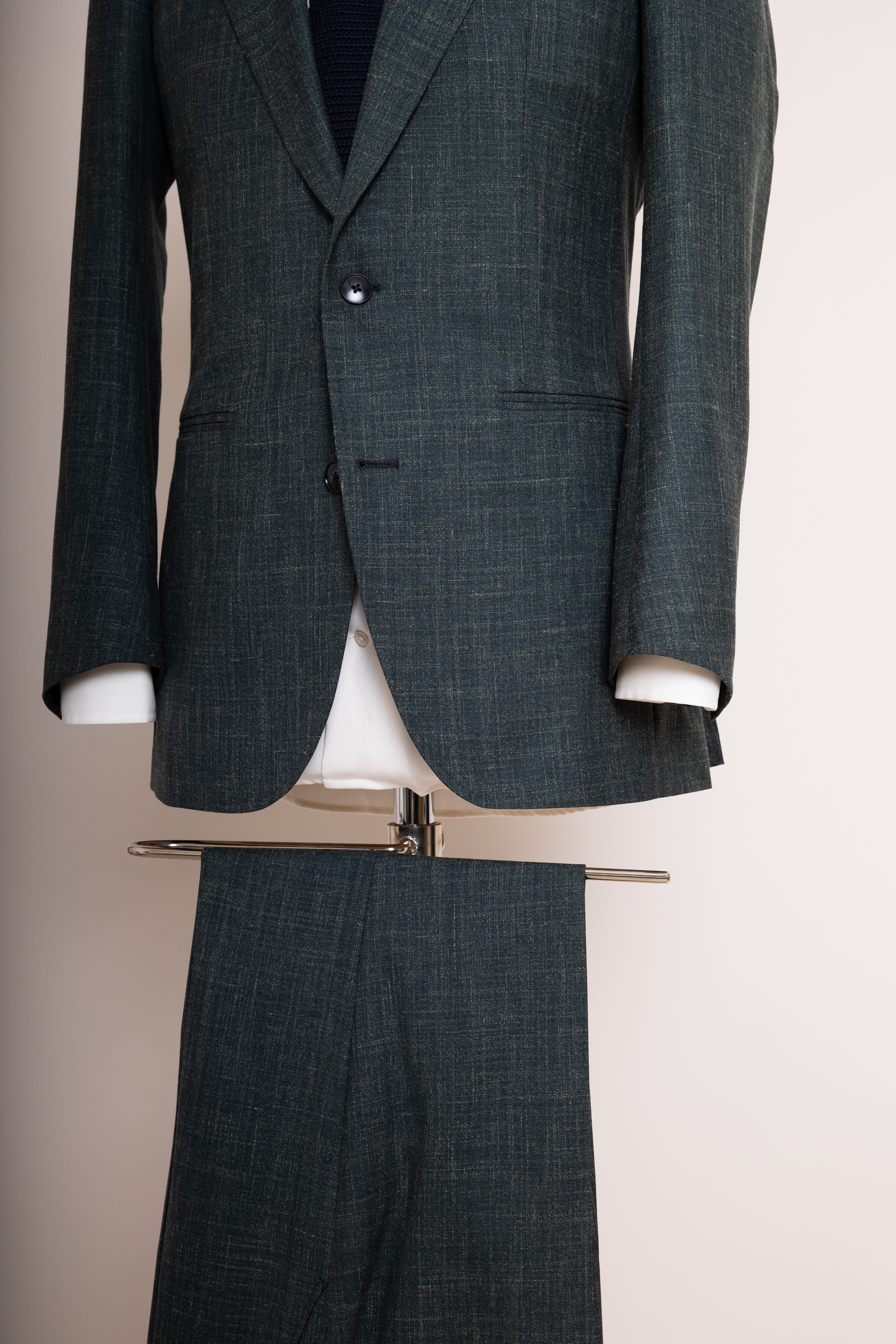 Anzug Greelight District grün Hose