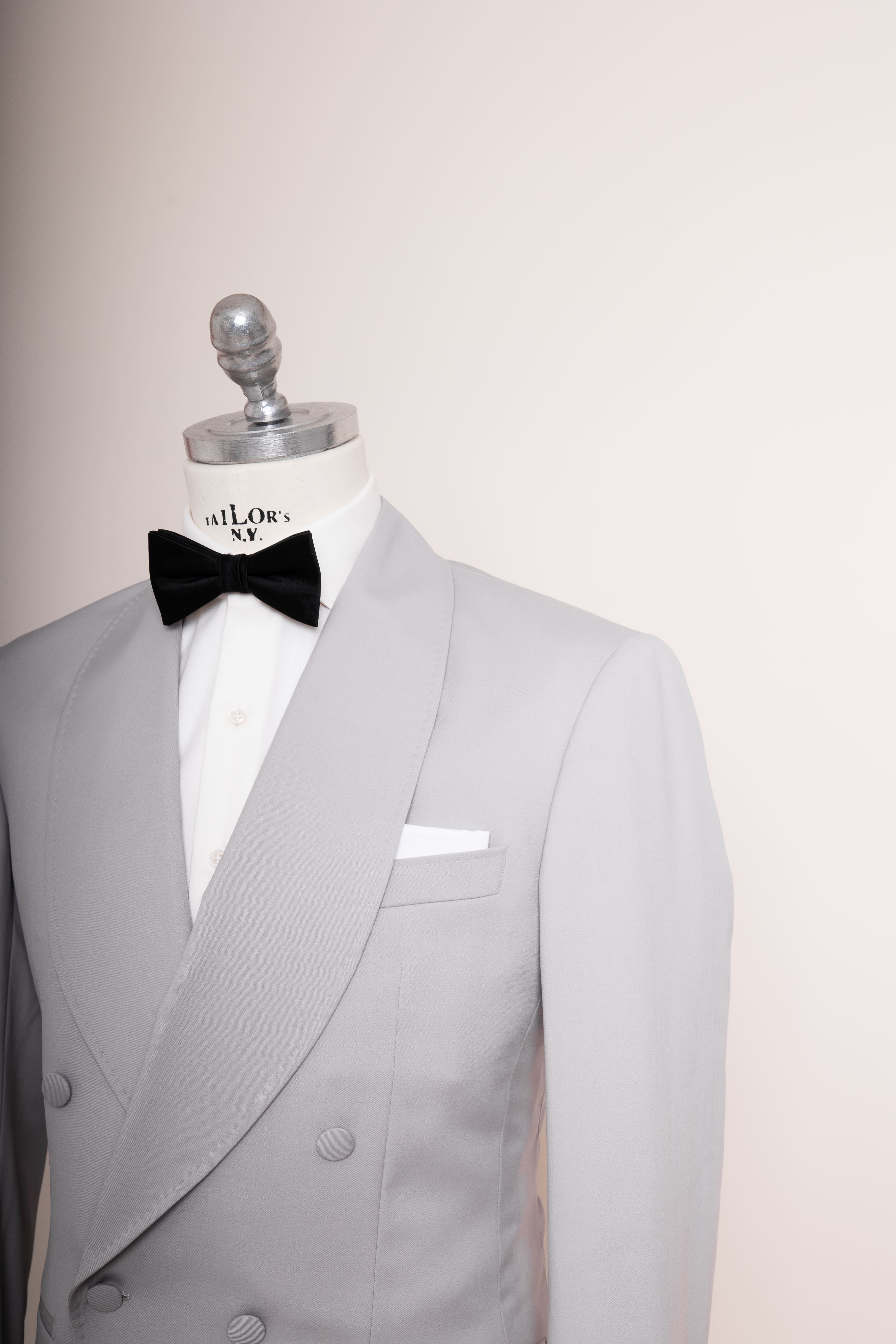 Anzug Silver Reign hellgrau schräg