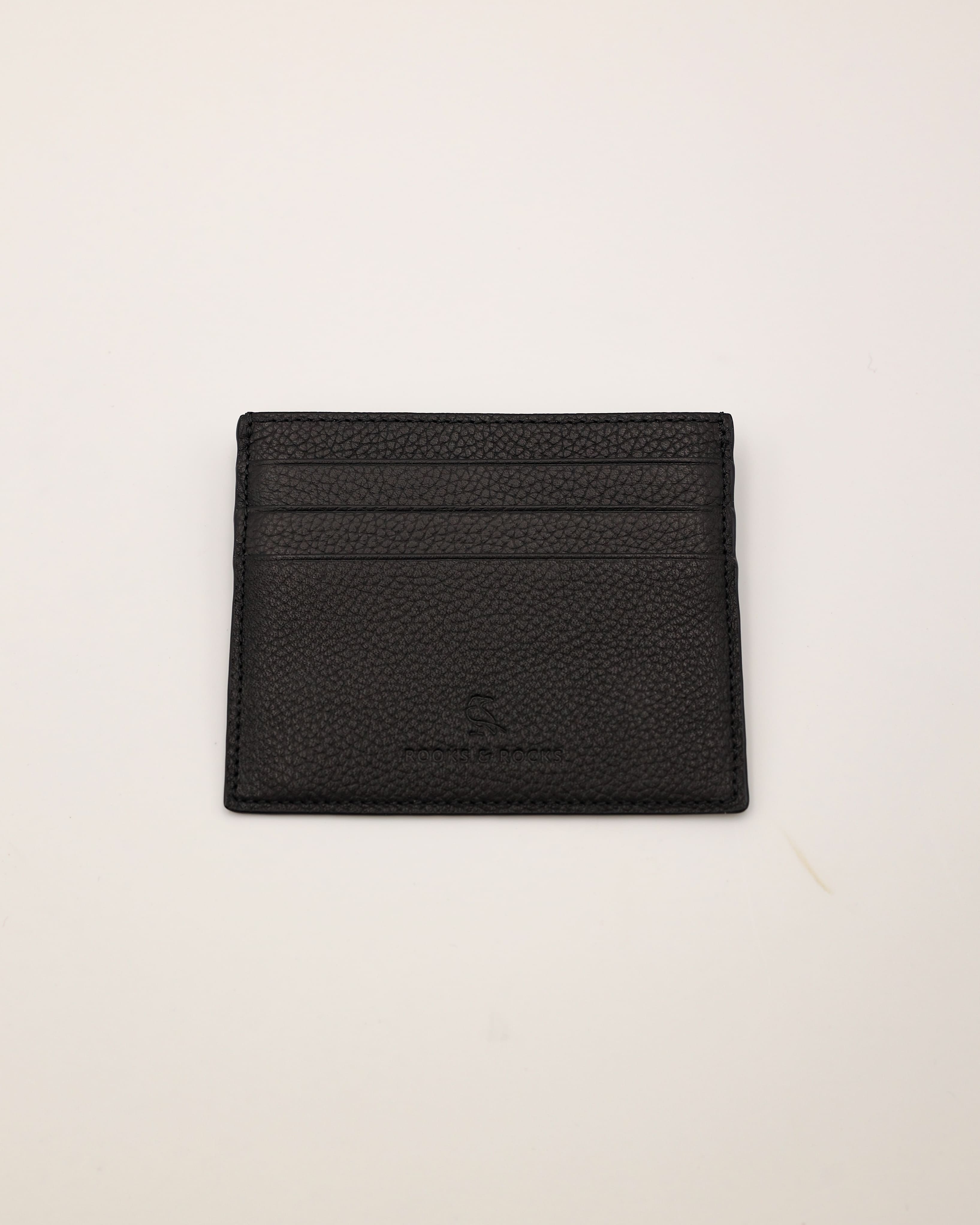 Cardholder in schwarz als frontale Ansicht