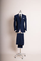 Anzug Blueprint Stripes blau Komplettansicht