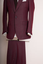 Anzug Crimson Class burgunder Hose