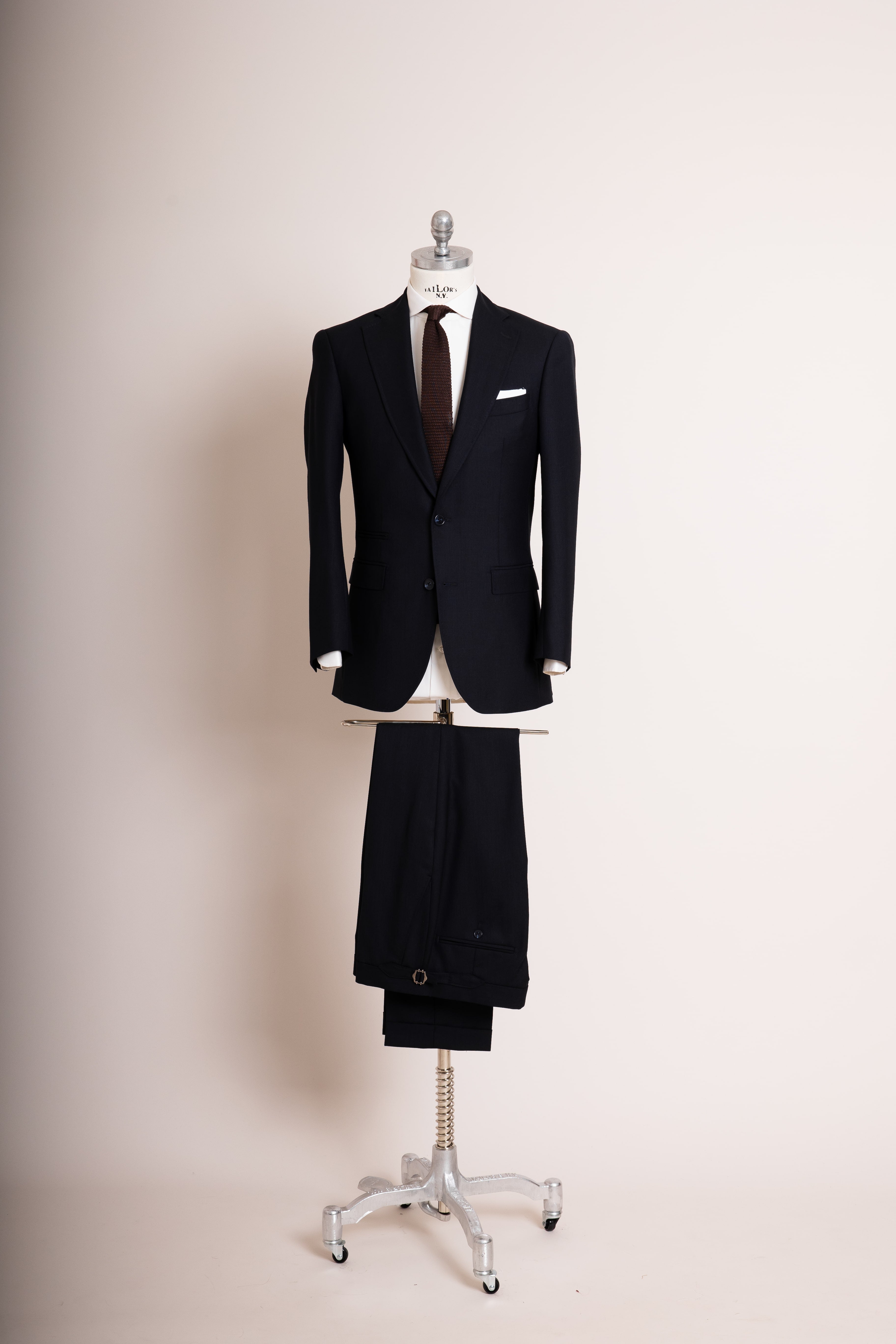 Anzug Deep Fresco navy Komplettansicht