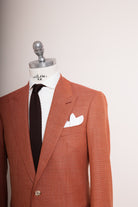 Anzug Fresco Sorrento orange schräg