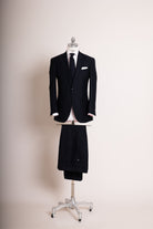 Anzug Heringbone Heritage mitternachtsblau Komplettansicht