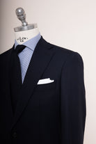 Anzug Navy Essential dunkelblau schräg