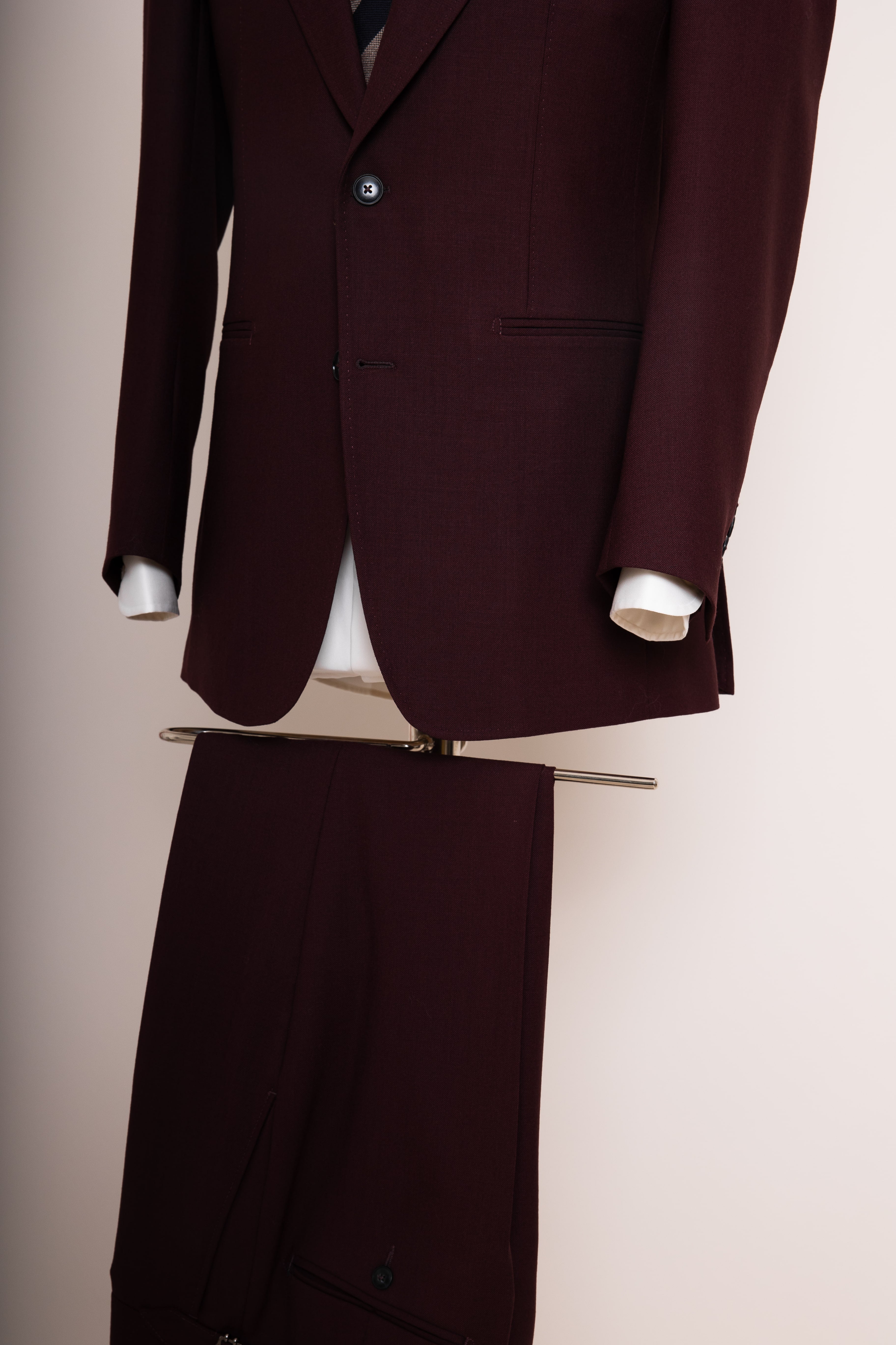 Anzug Oxblood Icon bordeaux Hose