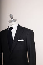 Anzug Pinpoint Precision dunkelgrau schräg