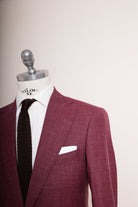 Anzug Rosso Notte bordeaux schräg