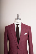 Anzug Rosso Notte bordeaux von vorne