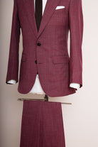 Anzug Rosso Notte bordeaux Hose