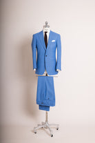 Anzug Skyline Fresco hellblau Komplettansicht