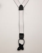 Hosenträger in schwarz von der Rückseite