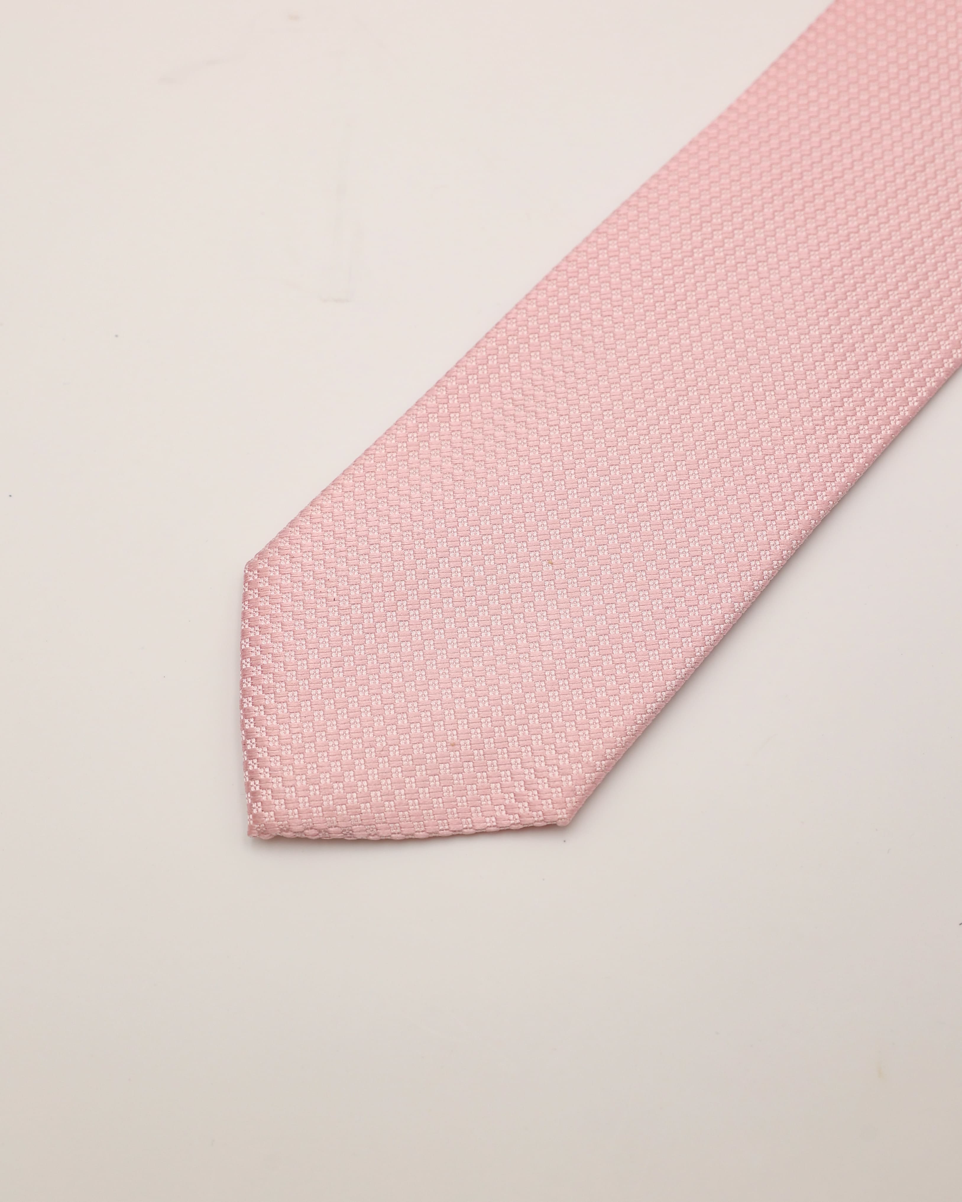 Krawatte in rosa von vorne