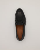 Penny Loafer Full Grain schwarz von oben
