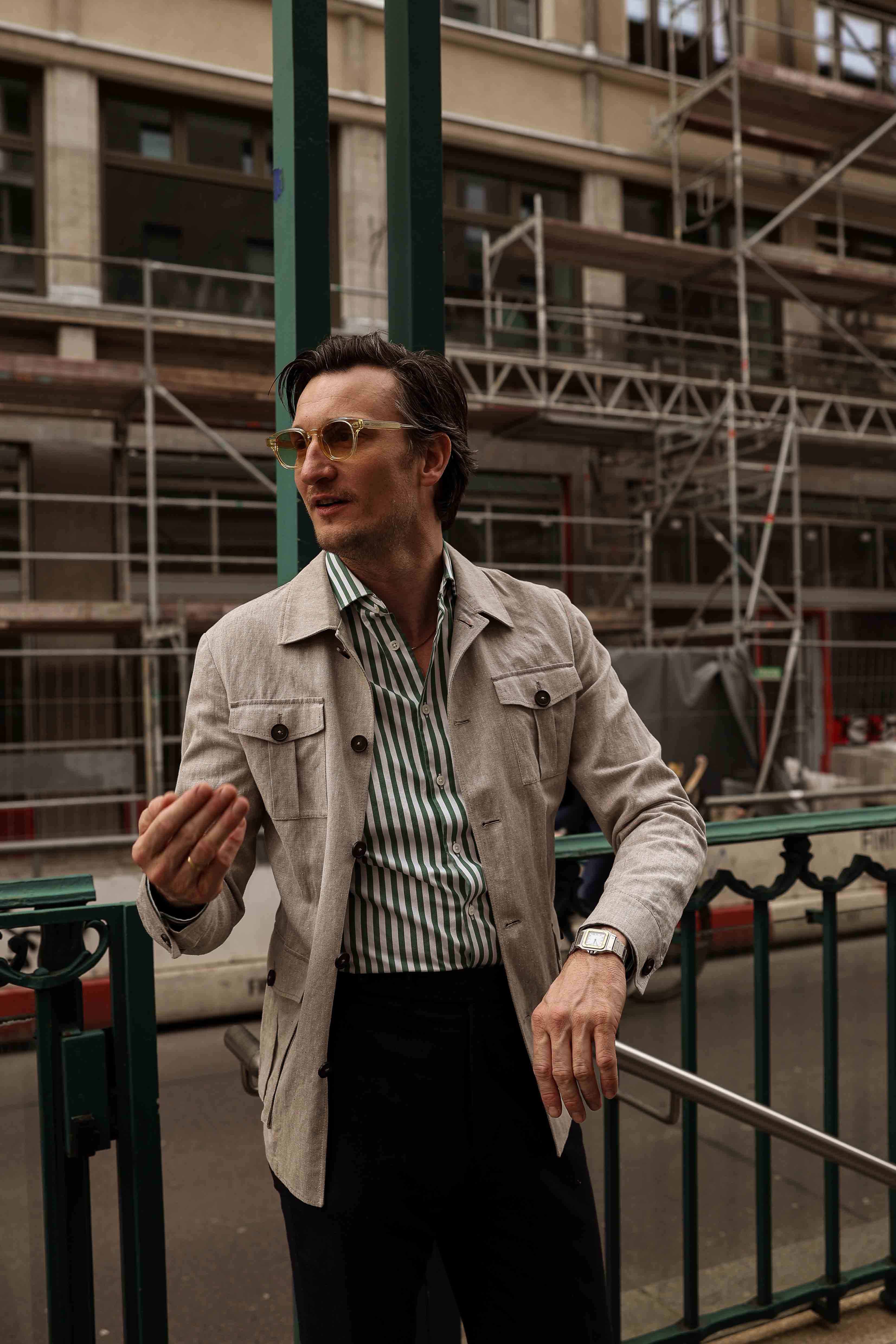 Casual Outfit von Rooks & Rocks aus Chino Hemd und Workwear Jacket