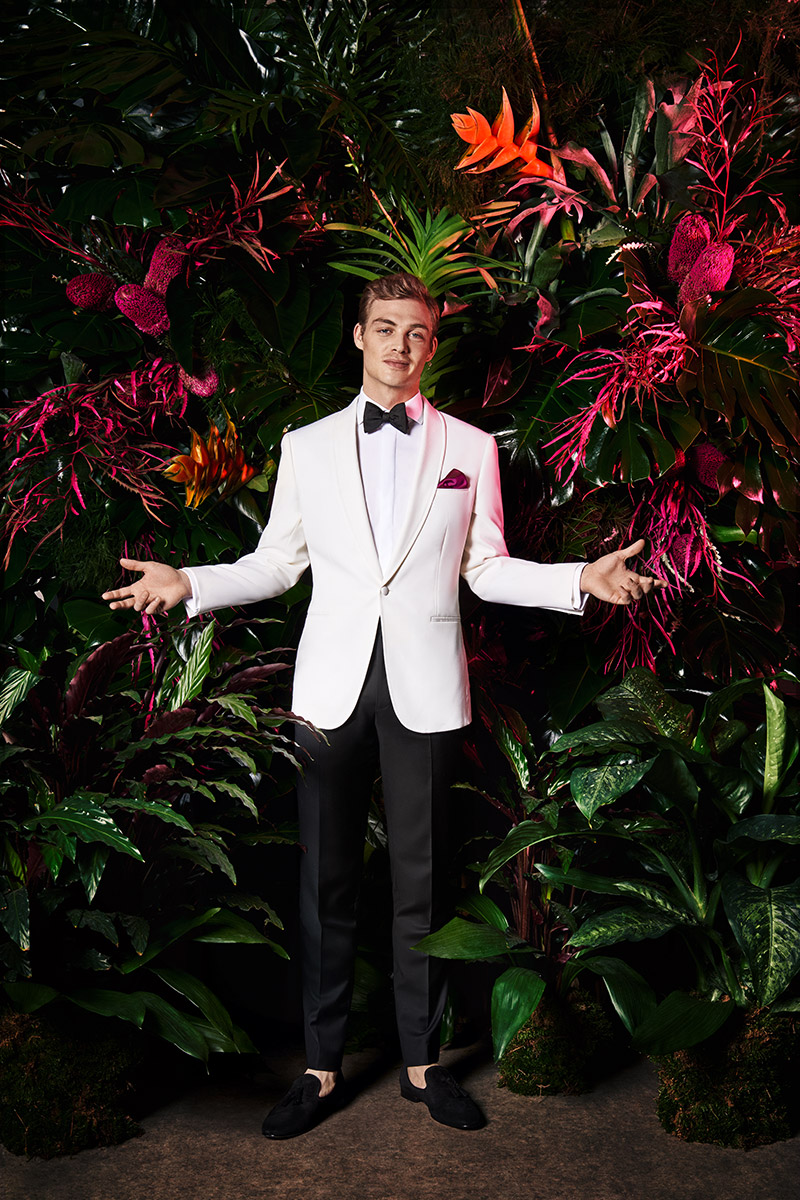 smoking nach maß dinnerjacket mohair david schuetter