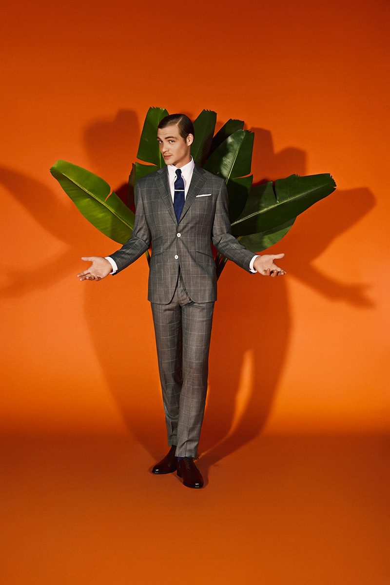 casual anzug maßkonfektion baumwolltwill david schuetter